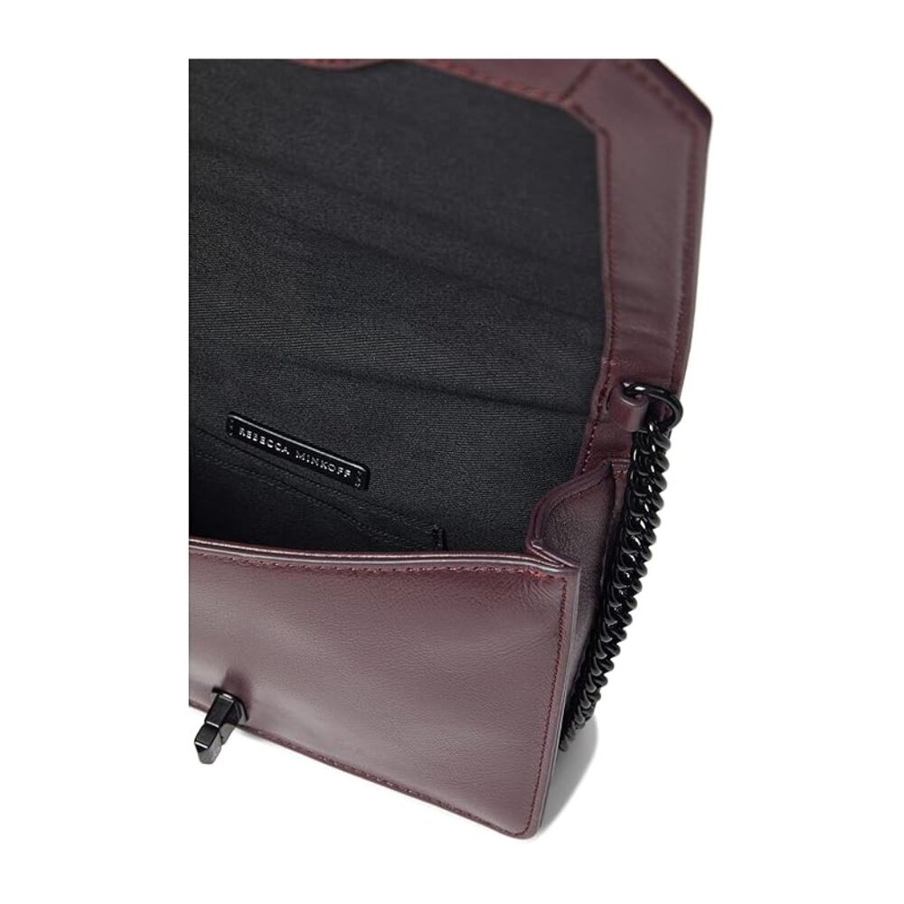 Rebecca Minkoff Small Love Leather Crossbody Bag - Concord - Picture 3 of 6